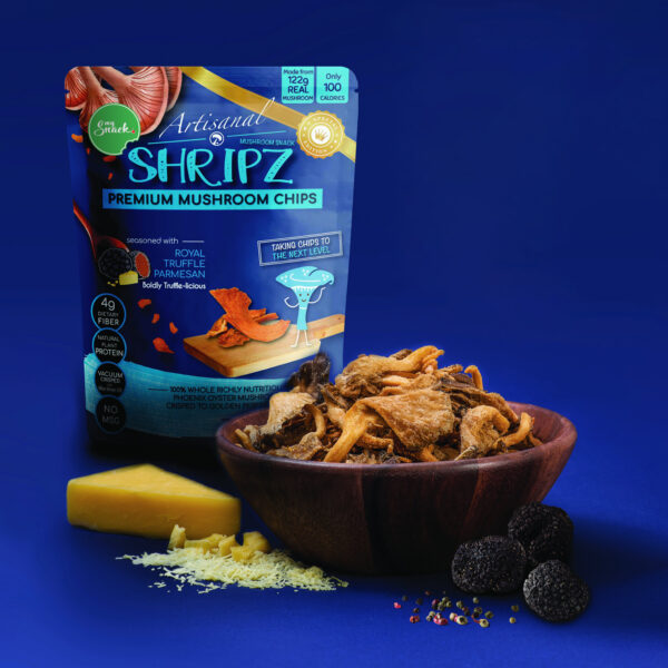 MySnack Mushroom Chips with Truffle and Parmesan 25g