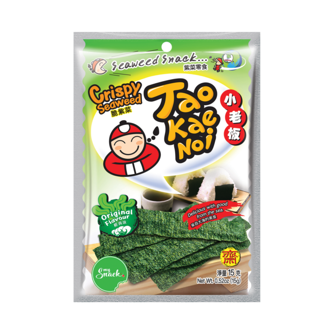 MySnack Seaweed Snack Original 15g