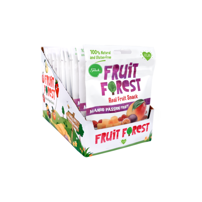 MySnack Naturaalne Mango ja Passionimaius (karp)